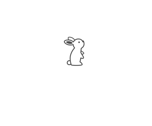 Verre Personalisable  Lapin (+couleurs)