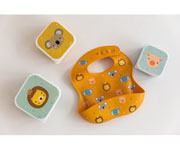3 Botes  lunch Animal Friends