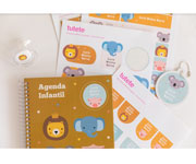 29 autocollants pour objets Animal Friends