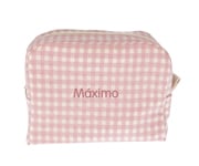 Neceser Grande Vichy Rosa Personalizable