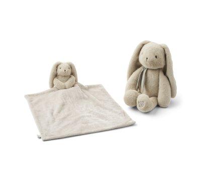 Pack Peluche y Doudou Lillian Rabbit Hamper Mist
