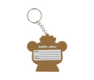 Pack de 3 chaveiros de silicone Simon Bear
