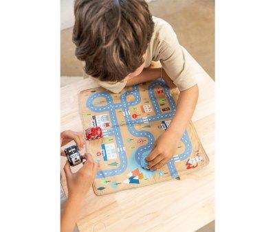 Juego Mantel con Circuito Mostaza
