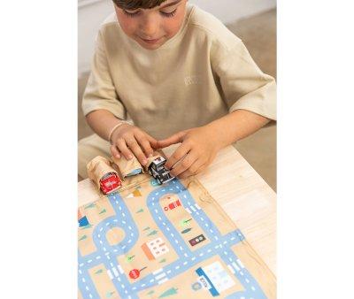 Juego Mantel con Circuito Mostaza