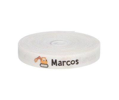 Nastro Marca Indumenti Personalizzato Escavatore