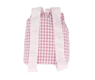 Small Vichy Ballet Personalised Backpack