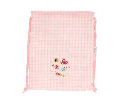 Mochila Saco Vichy Bugs Personalizable
