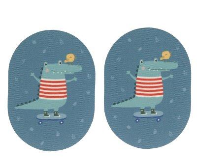 2 Toppe Termoadesive Tutete Croc