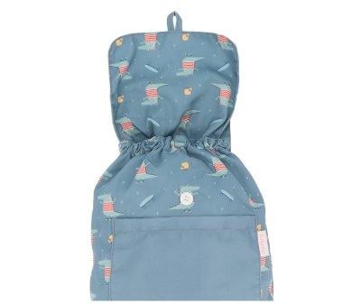 Mochila Tecido Pequena Personalizada Croc