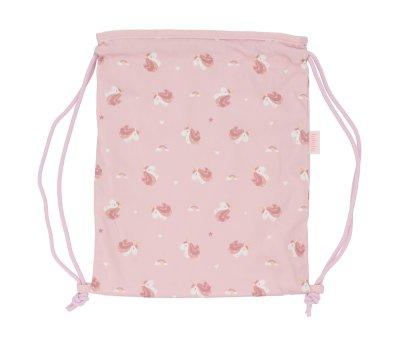 Mochila Saco Tecido Personalizvel Magical Unicorn
