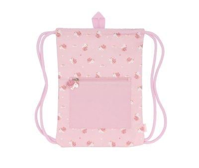 Mochila Saco Impermevel Personalizvel Magical Unicorn
