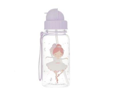 Garrafa Plstico Infantil Personalizvel Ballet