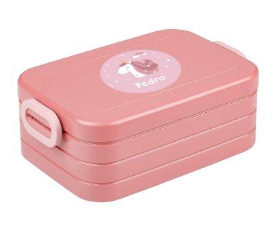 Caja Almuerzo Bento Mauve Personalizada Magical Unicorn