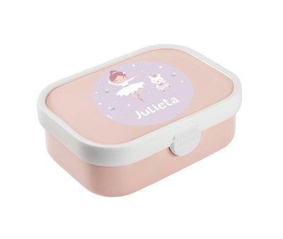 Lancheira Midi Campus Personalizada Ballet Pink