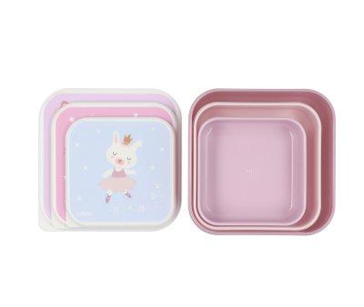 3 x Lancheiras Snacks Ballet
