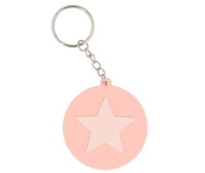 Porta-chaves Personalizvel  Star Coral Pink