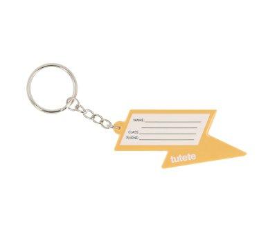 Porte-cls en Silicone Personnalisable Thunder Mustard