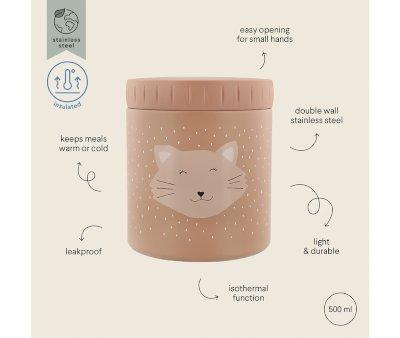 Solid Thermos 500ml Mrs. Cat