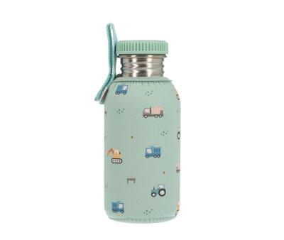 Garrafa de ao 500ml Personalizada + Forro Neoprene Trucks