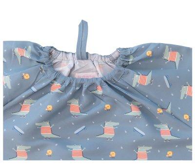Bata com bolso central Personalizvel Croc