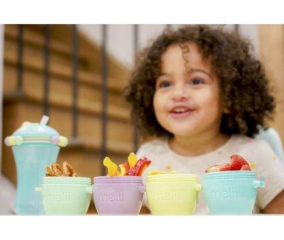 Abacus Sippy Vaso con Pajita Blue
