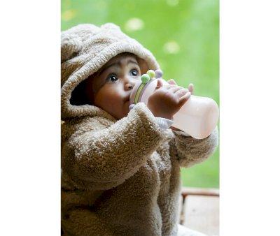 Abacus Sippy Vaso con Pajita Blue