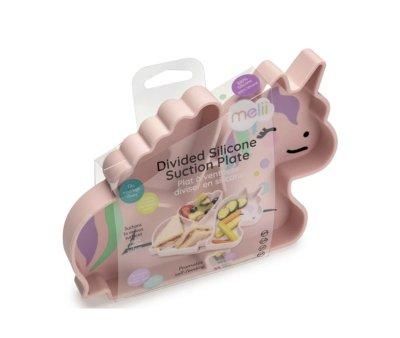 Plato de Silicona con Ventosa Unicornio
