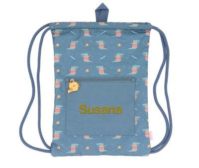 Mochila Saco Impermevel Personalizada Croc
