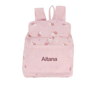 Zaino Piccolo Tela Tutete Magical Unicorn Personalizzabile