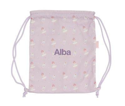 Mochila Saco Tecido Personalizada Ballet