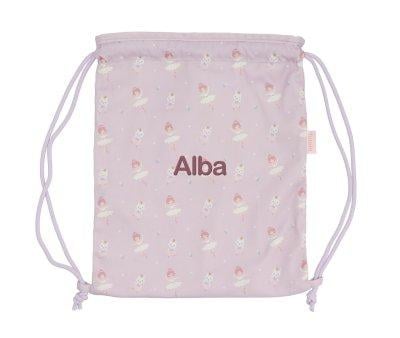 Mochila Saco Tecido Personalizada Ballet
