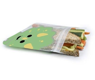 4 Bolsas Reutilizables Dino + Lion