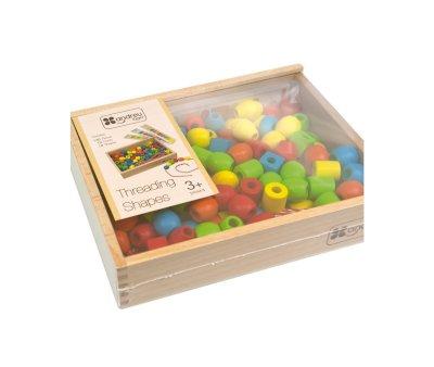 130 Wooden Beads for Threading