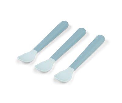 Pack 3 Cucharas para Beb Fcil Agarre Foodie Blue