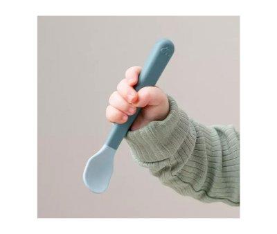 Pack 3 Cucharas para Beb Fcil Agarre Foodie Blue
