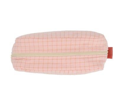 Neceser Grande Nordic Check Blush Personalised