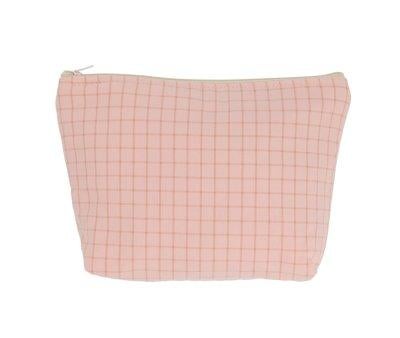 Neceser Personalizzabile Nordic Check Blush