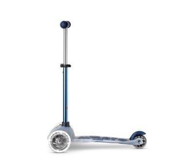 Patinete Mini Micro Deluxe Flux Neochrome Azul Luces LED