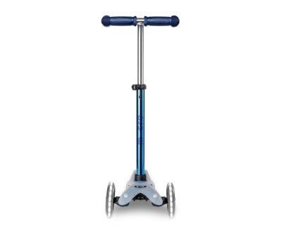 Patinete Mini Micro Deluxe Flux Neochrome Azul Luces LED