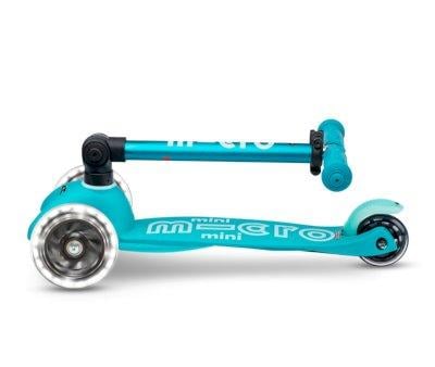 Scooter Mini Micro Deluxe Aqua  LED