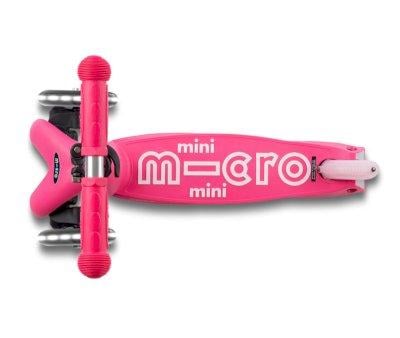Scooter Mini Micro Deluxe Rosa  LED