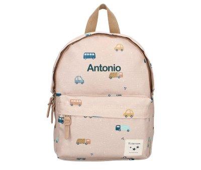 Children's Backpack Paris Sweet Cuddles Brown Personalised