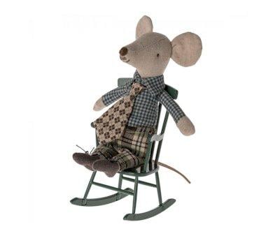 Cadeira de balano Mouse Verde Escuro