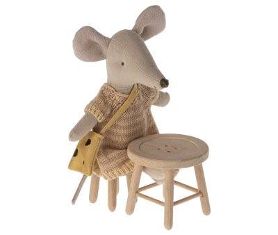 Mesa e banquinho Mouse Maileg