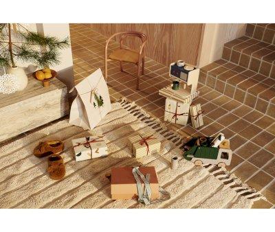 Wooden Coffee Maker Titouan Indigo Blue Multi Mix