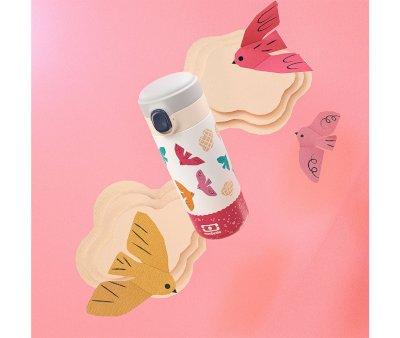 Garrafa trmica de ao inoxidvel MB Pop Birds 360ml