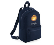 Mochila Mini Fashion Personalizada Marinho Animal Friends