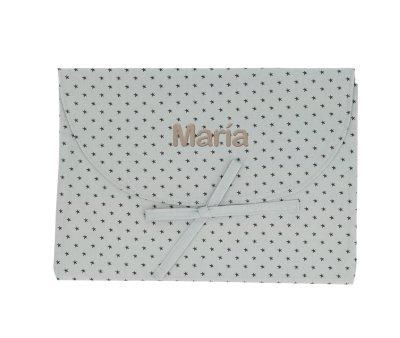 Busta Cambio Personalizzabile Mini Star Grey