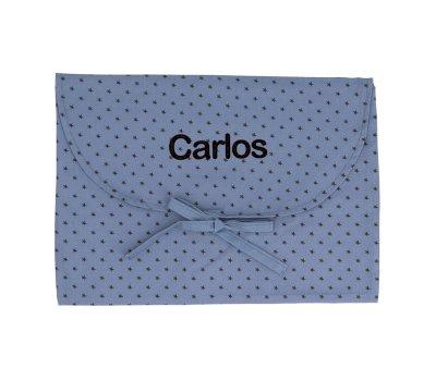 Busta Cambio Personalizzabile Mini Star Blue