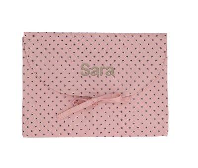 Mini Star Pink Change Bag Personalised
